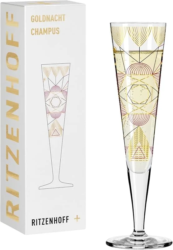 Visita la tienda de RITZENHOFF RITZENHOFF Copa de champán - 200 ml - Fabricado en Alemania — Vino y mesa festiva