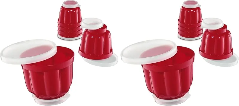 Küchenprofi 0805901406 - Juego de moldes para bizcocho (6 unidades) (Paquete de 2) — Hogar y cocina