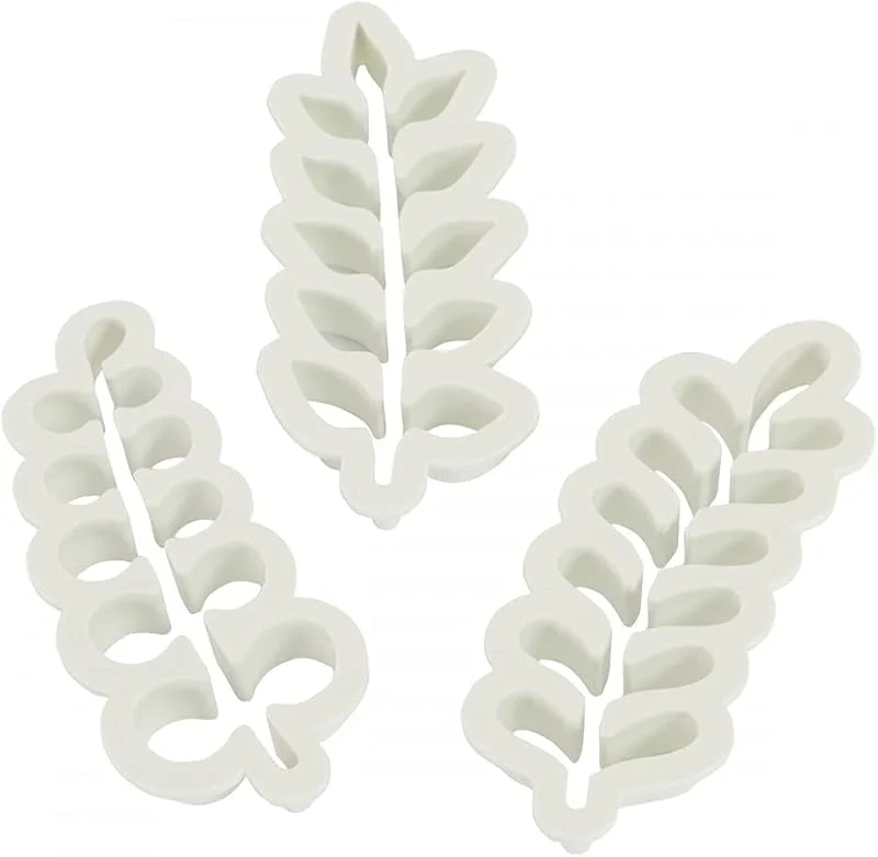 PME WE333 - Cortador de eucalipto para corona de Navidad, 3 piezas, color blanco — Hogar y cocina