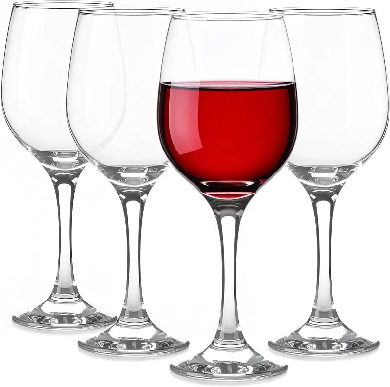 Visita la tienda de Glasmark KROSNO 1992 Glasmark KROSNO 1992 Juego de 4 copas de vino, 300 ml, copas de vino blanco, copas de vino tinto, copa de vino, postre, cóctel, vasos de agua, apto para lavavajillas — Vino y mesa festiva