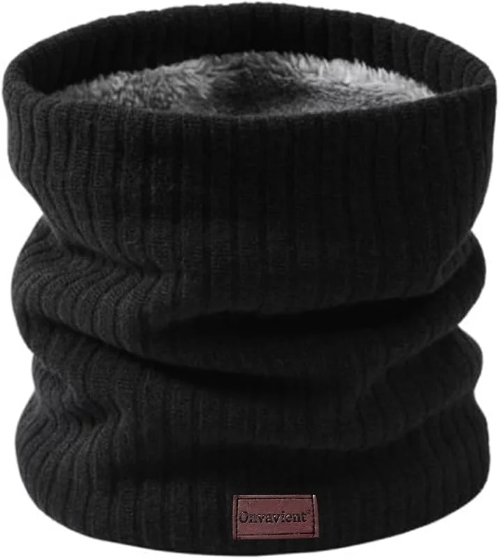Visita la tienda de Onvavient Calentador de Cuello Hombre Mujer, Invierno Bufanda Tubular Cuello, Forro Felpado Calentador Cuello Engrosado y Elástico — Ropa Navidad