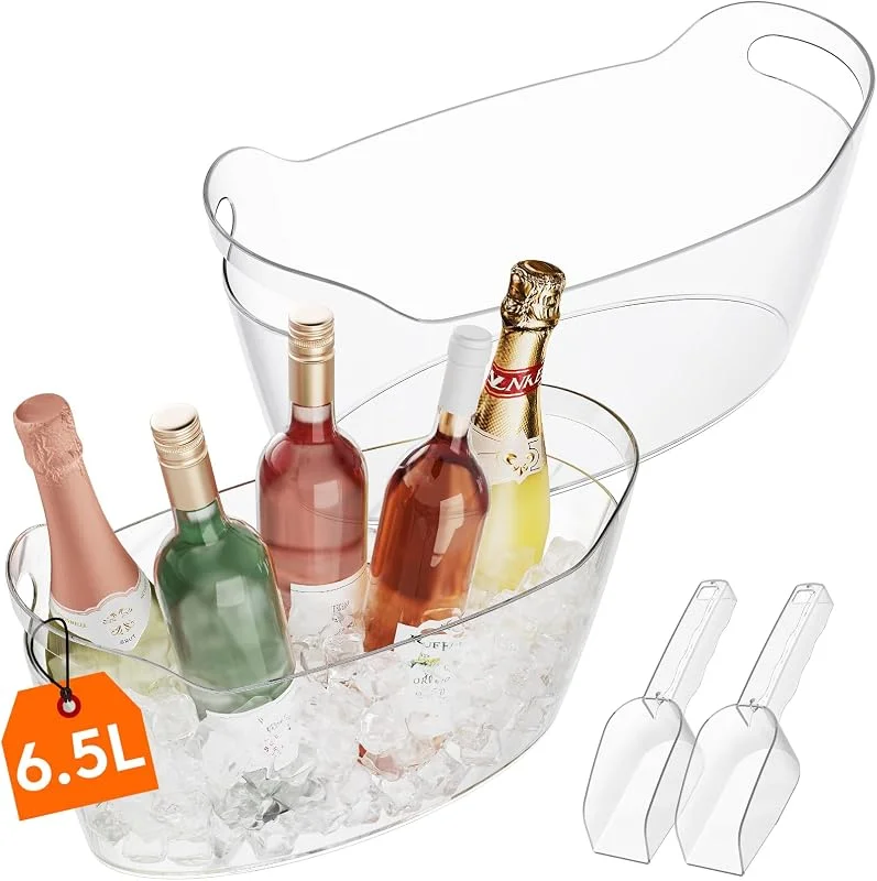 Visita la tienda de Lifewit Lifewit Cubitera para Botellas 6, 5L×2, Enfriador de Botellas de Vino — Vino y mesa festiva
