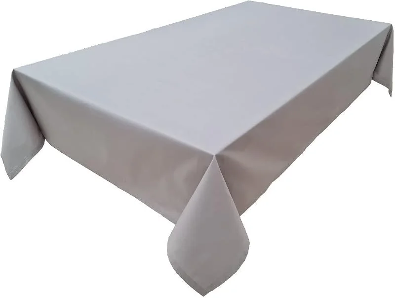 Lemos Home Mantel, 100% algodón, colección Concepto, Color y tamaño a Elegir (Mantel - 40 x 40 cm, Gris Claro) — Hogar y cocina
