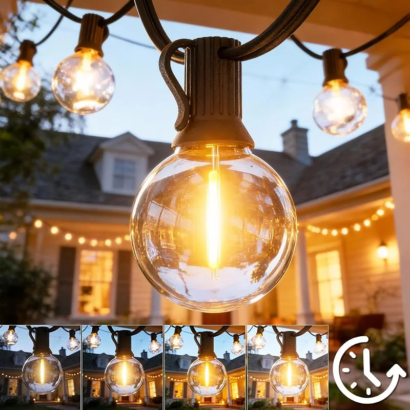Visita la tienda de Dotrvmp Guirnalda Luces Exterior 45M G40 Guirnaldas Luminosas de Exterior — Luces Navidad