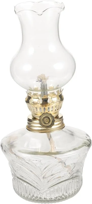 Visita la tienda de Alipis Alipis Lámpara de Aceite Vintage de Vidrio para Iluminación Ambiental — Cena a la luz de velas