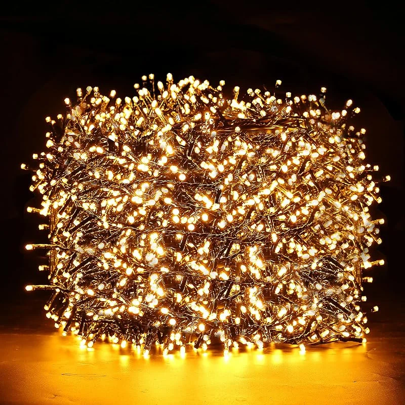 Visita la tienda de Marchpower Marchpower Guirnalda Luminosa Exterior Impermeable-25M 1000LEDs — Luces Navidad