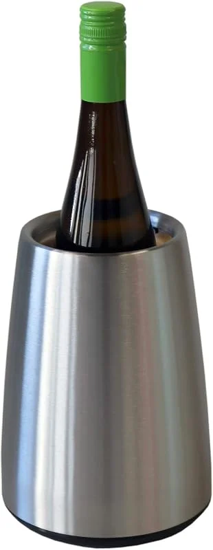 Visita la tienda de Vacuvin Chiller Bottle - Rapid Wine Cooler Color: Acero inoxidable. Se suministra con inserto enfriadora de botella. — Vino y mesa festiva