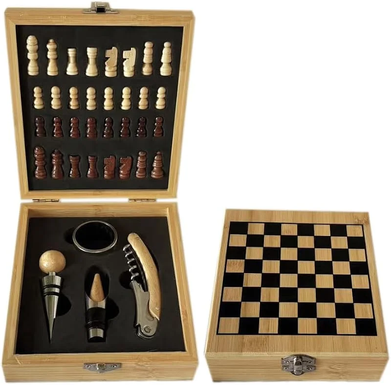 ZBPASL accesorios para vino set regalo(Wood 0C) — Vino y mesa festiva