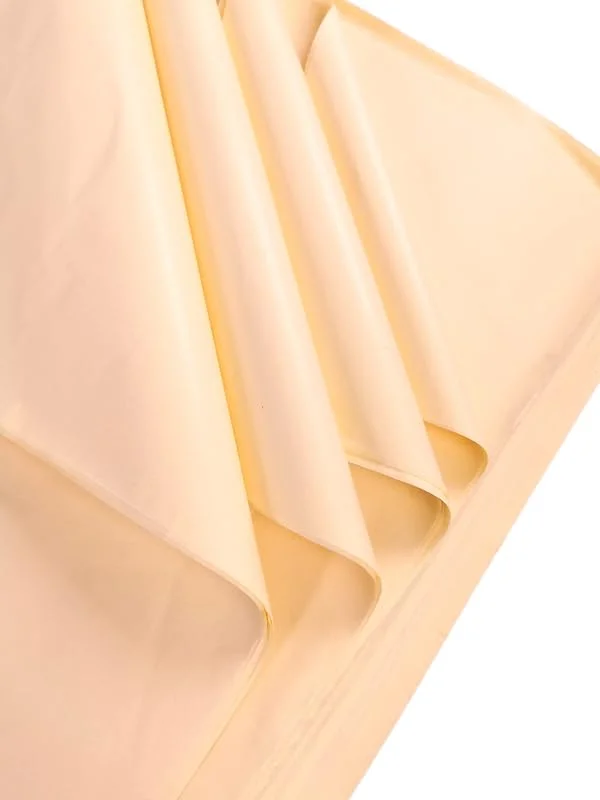 BCreativetolearn Papel de seda crema, 25 hojas grandes, papel de arte sin ácidos, perfecto para envolver regalos, almacenamiento, embalaje, a granel paquete de archivado de 70 x 50 cm tamaño de hoja — Envoltorio regalo