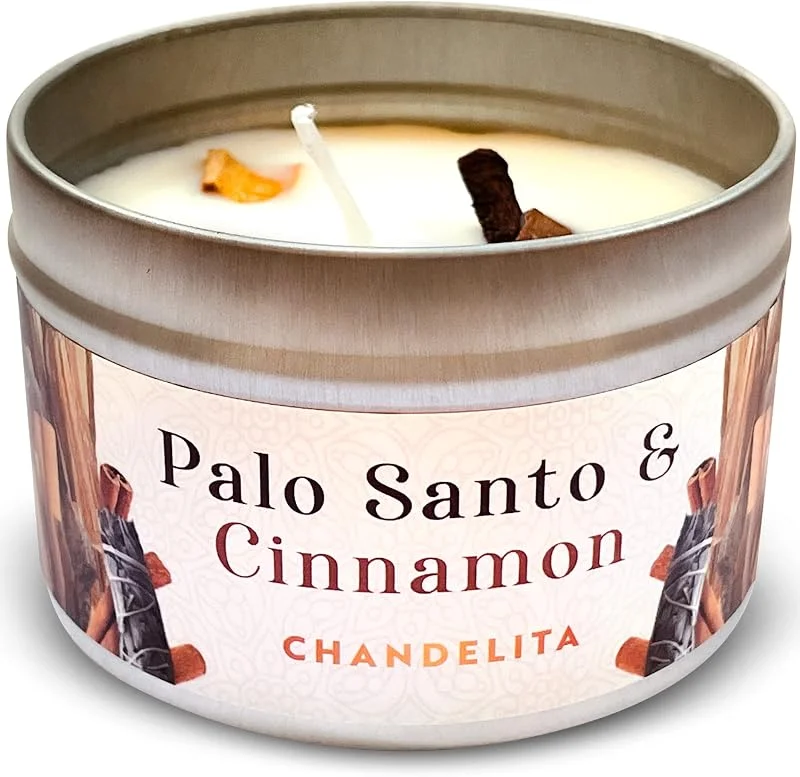 Visita la tienda de Chandelita Velas Aromáticas Grandes de Palo Santo y Canela Ceylan con Cera de Soja y Aceites Esenciales - Velas Decorativas - Vela Aromatica Perfumadas - Candles - Para la Relajación y Meditación. — Cena a la luz de velas