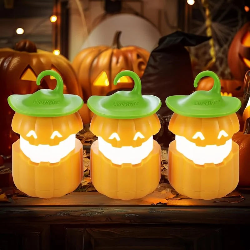 Visita la tienda de EverBrite EverBrite Linterna de Halloween portátil de 3 Piezas — Cena a la luz de velas