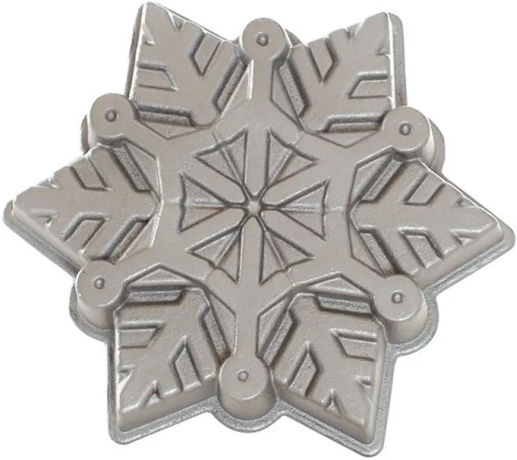 Nordic Ware Molde para hornear Copo de nieve — Hogar y cocina