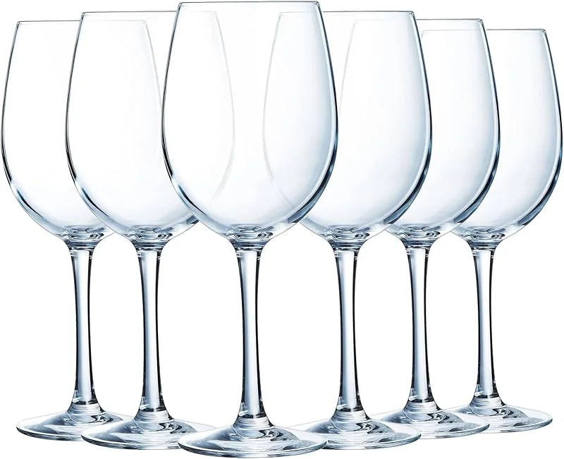 Chef & Sommelier Copas de Vino Cabernet 35 cl Juego de 6 — Vino y mesa festiva