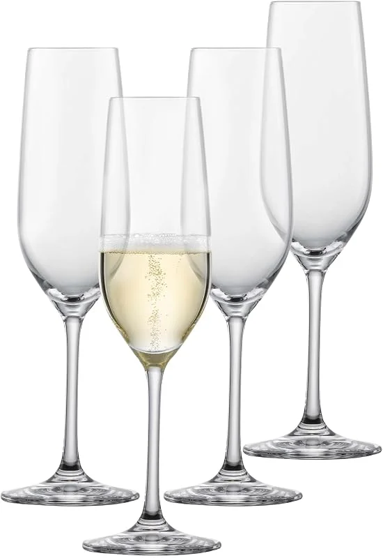 Visita la tienda de Schott Zwiesel Schott Zwiesel Copas de champán Forté (set de 4) — Vino y mesa festiva