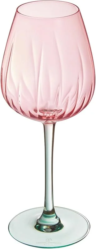 Cristal D'Arques Copas de Vino Swirly Spring 47 cl Juego de 6 — Vino y mesa festiva