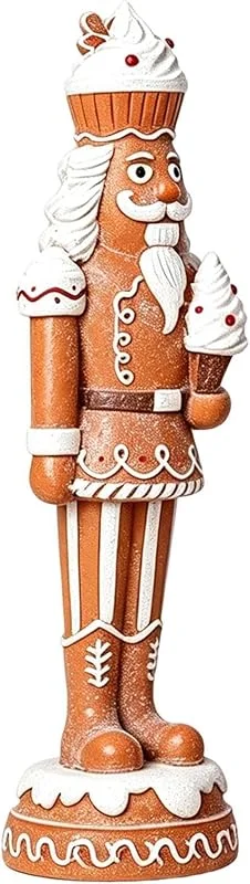 Genérico Figuras Cascanueces Navidad Escultura Decorativa en Resina — Decoracion Navidad