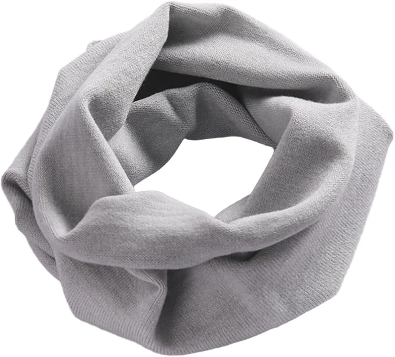 YWTAENOH 100% cachemira, bufanda de punto de bucle, cálida y fría, bufanda suave y gruesa para hombre y mujer — Ropa Navidad