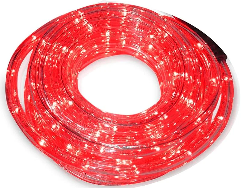 WatioWave 48m TUBO LUMINOSO FLEXIBLE LED ROJO IP44 — Luces Navidad
