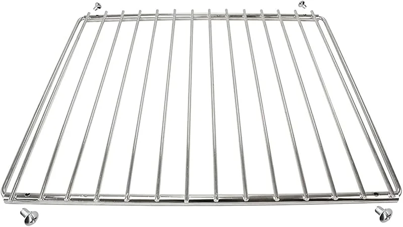 Visita la tienda de CABLEPELADO CABLEPELADO Bandeja rejilla extensible para horno universal, Parrilla Rejilla para Horno ajustable, Extensible (ancho) de 350 a 560 mm, Fondo (parte fija): 318mm, Universal, Con tornillos — Hogar y cocina