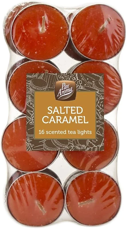 Pan Aroma Luz de té perfumada, caramelo, 6 — Cena a la luz de velas