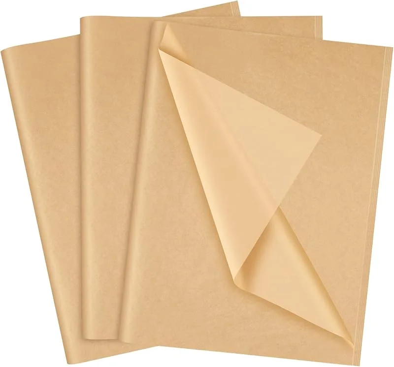 Visita la tienda de NEBURORA NEBURORA Papel de seda kraft para bolsas de regalo 60 hojas Beige Papel de seda para envolver a granel 35 x 50 cm para embalaje de regalo Relleno Artesanía DIY Cumpleaños Boda Vacaciones (Kraft) — Envoltorio regalo