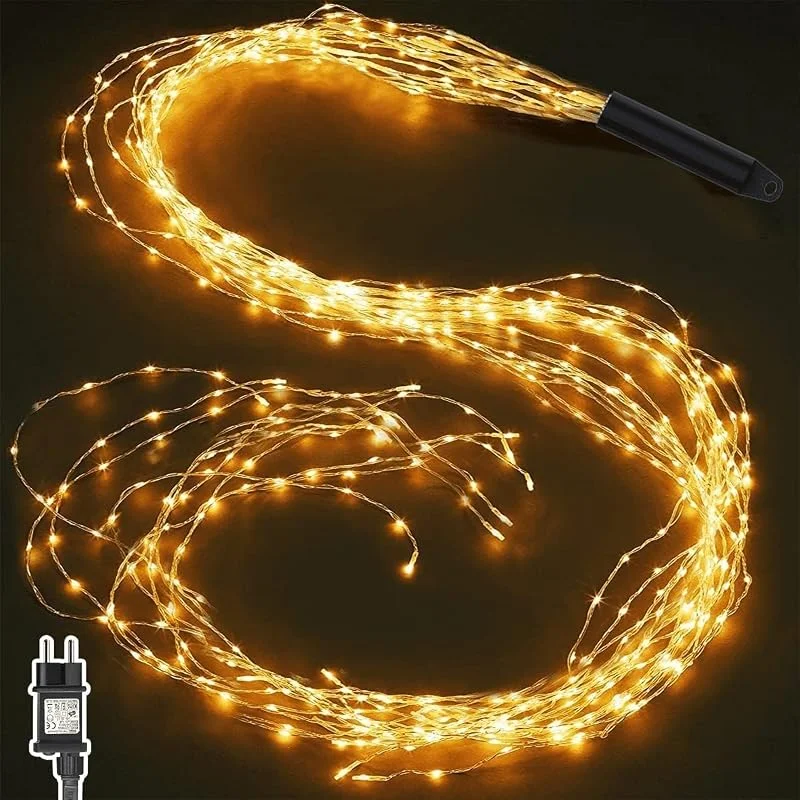Visita la tienda de Joycome Joycome Luces Árbol Navidad 2M 400 LED Luzes Cascada con Enchufe — Luces Navidad
