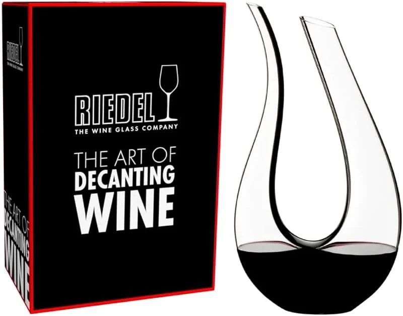 Riedel - Decantador Amadeo - Blanco y negro - Optic 1756 — Vino y mesa festiva