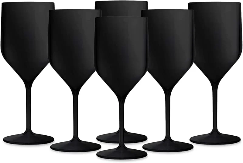 TUNDRA ICE INTERNATIONAL TUNDRA - 6 Copas Plastico Duro 25cl. - REUTILIZABLES y IRROMPIBLES — Vino y mesa festiva