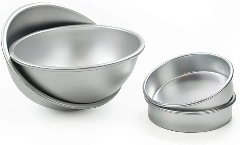 Visita la tienda de TRIXES TRIXES Moldes de aluminio para pastel en forma de esfera — Hogar y cocina