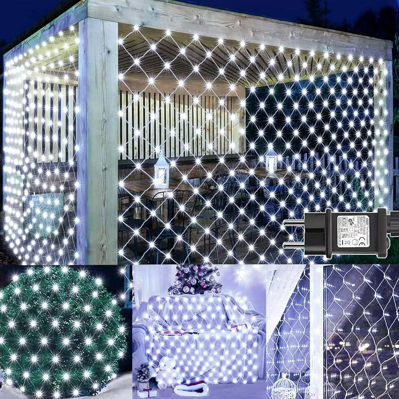 Visita la tienda de Joycome Joycome Red de Luces Led Navidad Exterior 3x2m 200 LED Luces Navidad