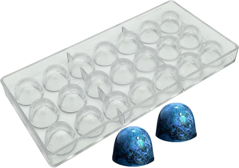 Goldbaking Molde de policarbonato con forma de campana, para bombones y caramelos, herramienta de bricolaje — Hogar y cocina