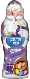 Visita la tienda de Milka Milka Santa Sorpresa Chocolate con Leche, Edición Navidad, 56g — Adviento y mesa